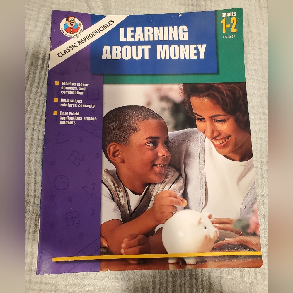 Frank Schaffer Publications:  Learning About money Grades 1-2
